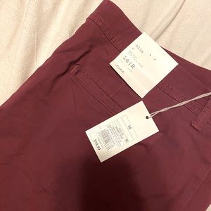 NWT a new day burgundy pants size 16